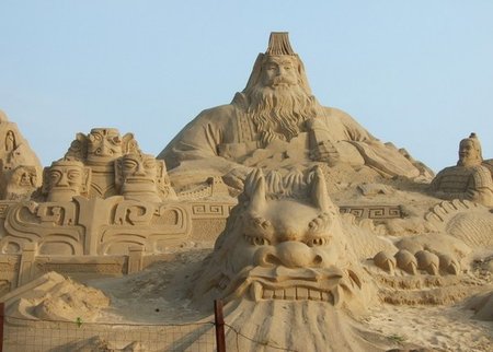 大型砂岩雕塑